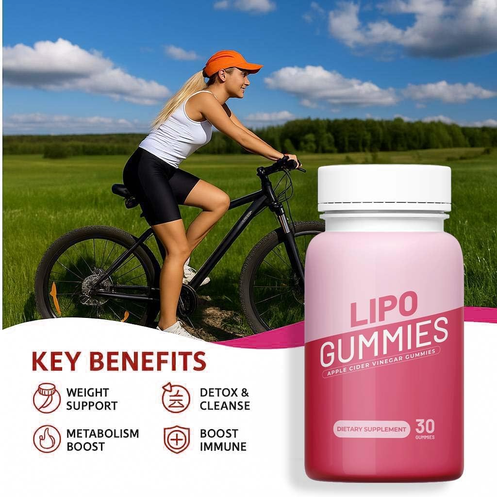 Lipo Gummies - Official ACV Premium All Natural Gummys for Metabolism and Health Support