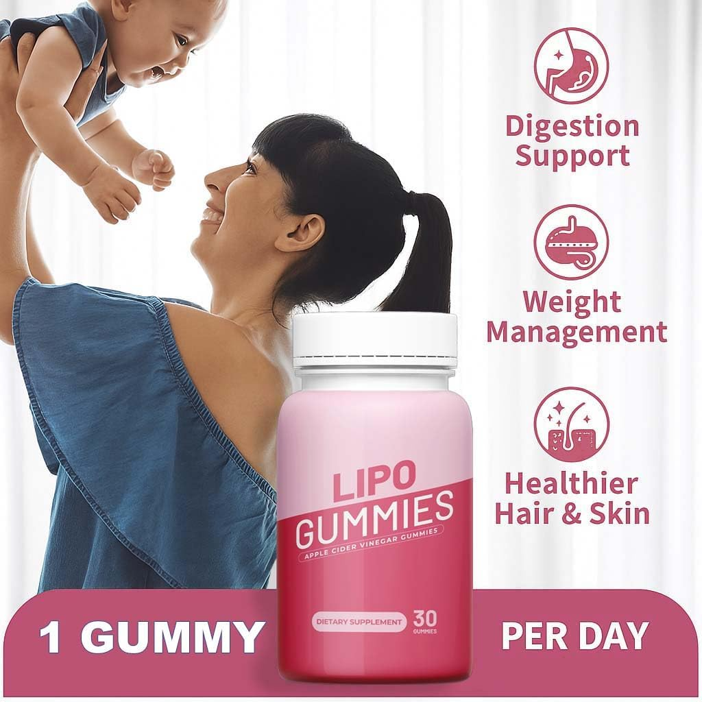 Lipo Gummies - Official ACV Premium All Natural Gummys for Metabolism and Health Support