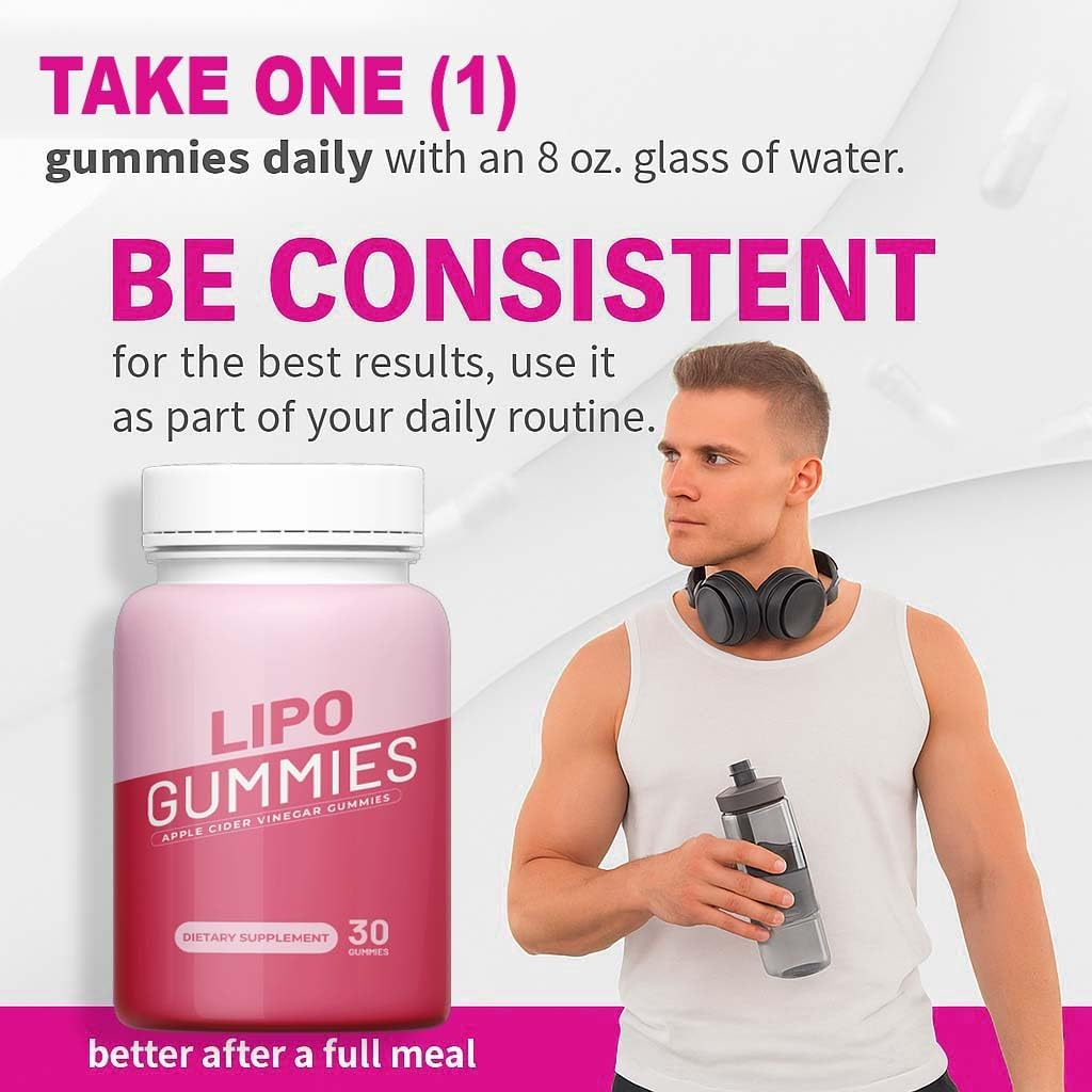 Lipo Gummies - Official ACV Premium All Natural Gummys for Metabolism and Health Support