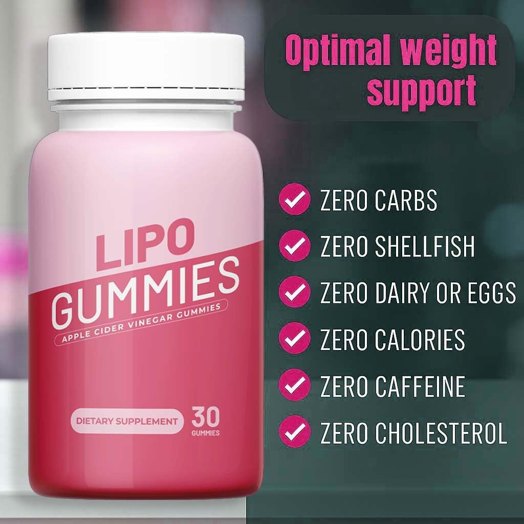 Lipo Gummies - Official ACV Premium All Natural Gummys for Metabolism and Health Support
